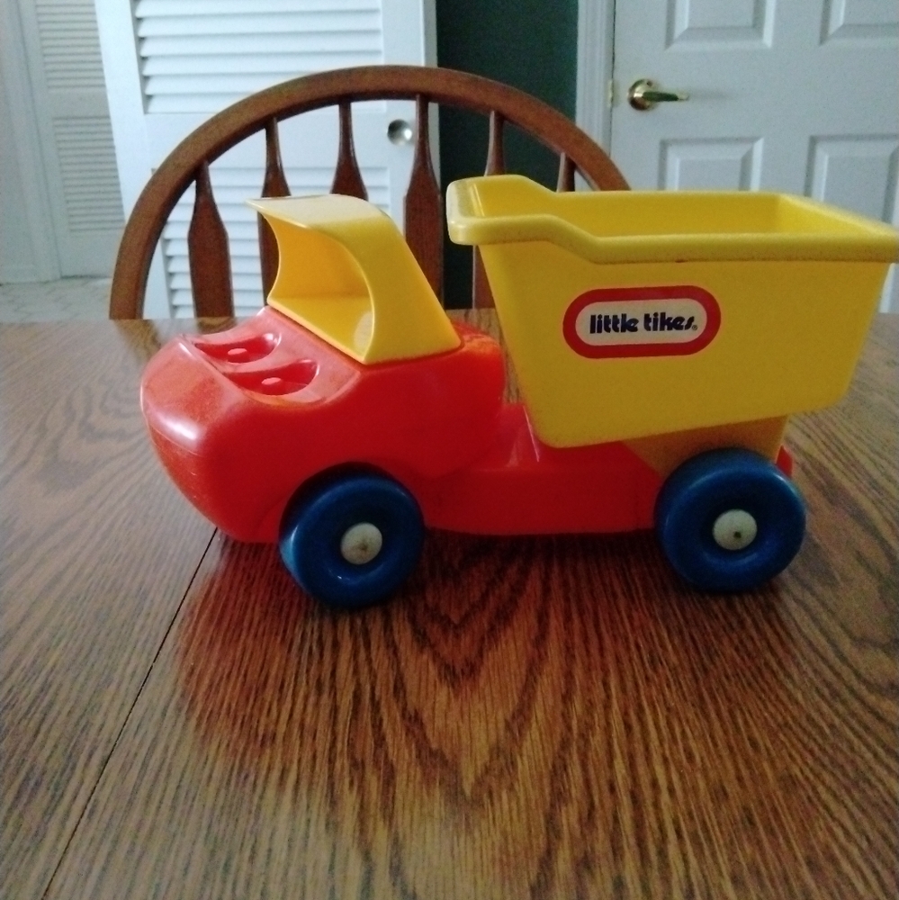 Vintage Little Tikes Dump Truck Playtime Toy for Toddlers Boy or Girl